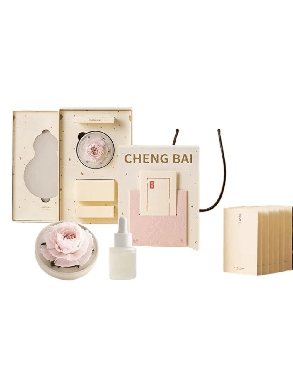 Luxury Floral Oil Diffuser Gift Set